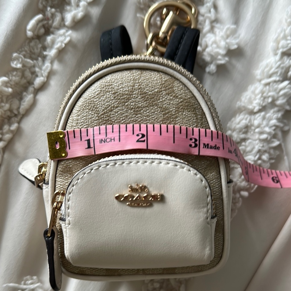 Coach Backpack Keychain - Picture 12 of 13